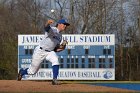 Baseball vs Suffolk  Wheaton College Baseball vs Suffolk University. - (Photo by Keith Nordstrom) : Wheaton, baseball